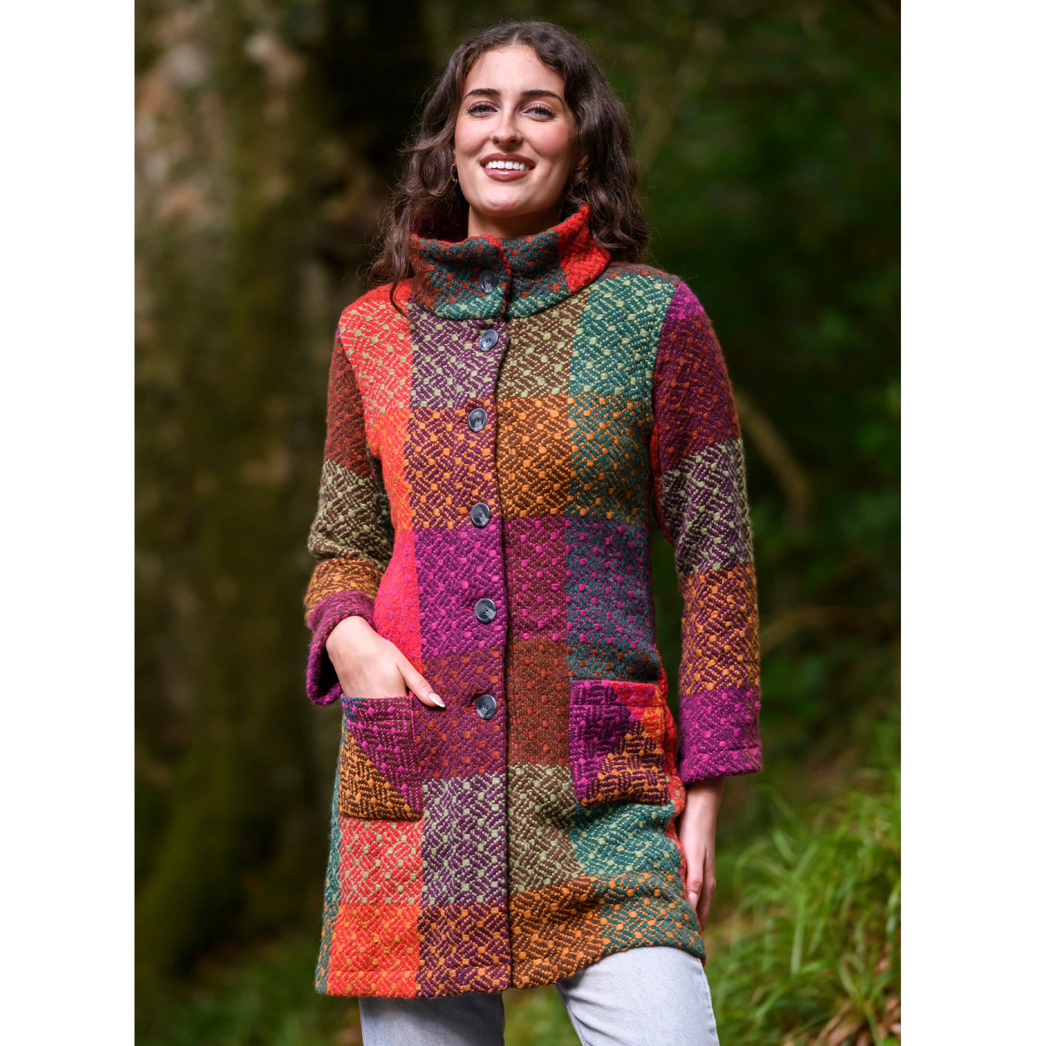 Gemma Tweed Coat - Tara Bracken | Branigan Weavers – Weavers of