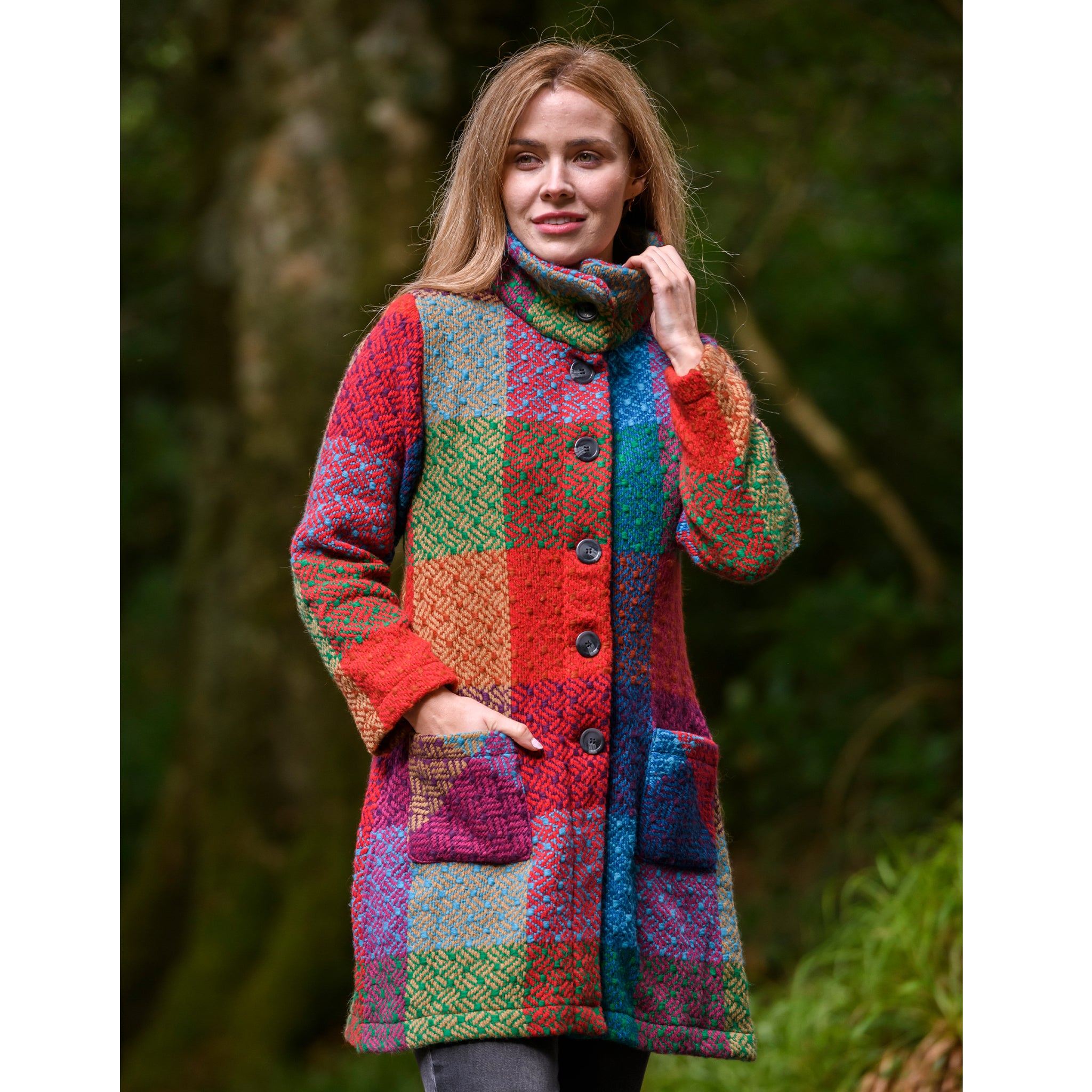 Gemma Tweed Coat - Tara Bracken | Branigan Weavers – Weavers of