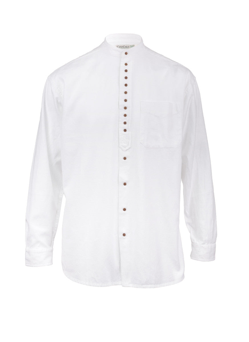 Kids Unisex Grandfather Shirt - White 