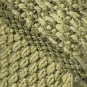 Ladies Fairisle Merino Wool Mittens - Winter Pear/Grass Green 