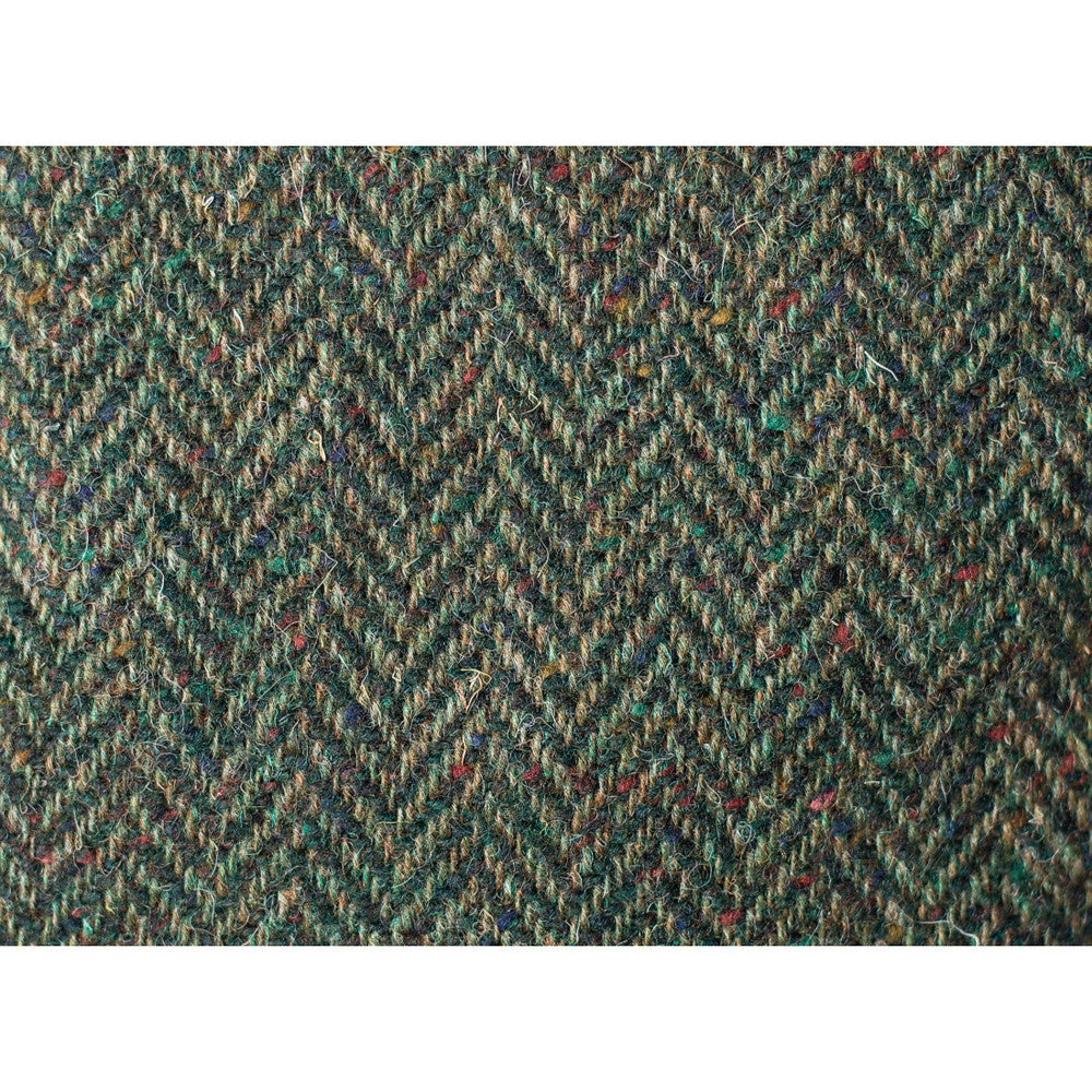 HM Skipper Cap - Donegal Tweed - Green 