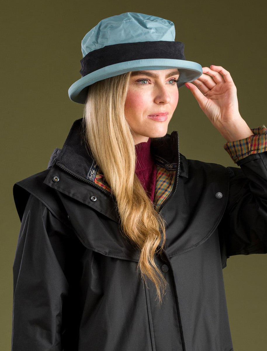 Donegal Waterproof Hat - Smoke Blue 