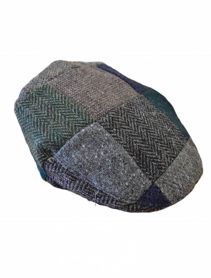 Patchwork Flat Cap
