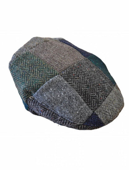 Patchwork Flat Cap