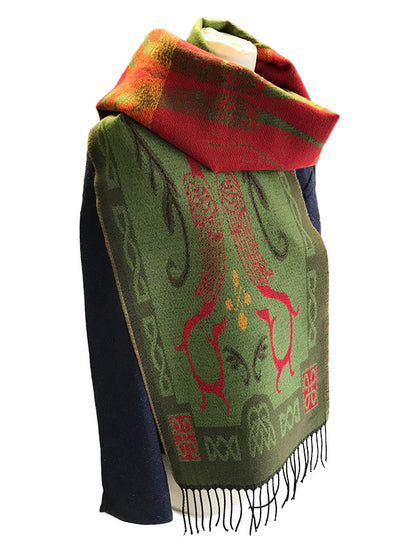 Book Of Kells Celtic Scarf