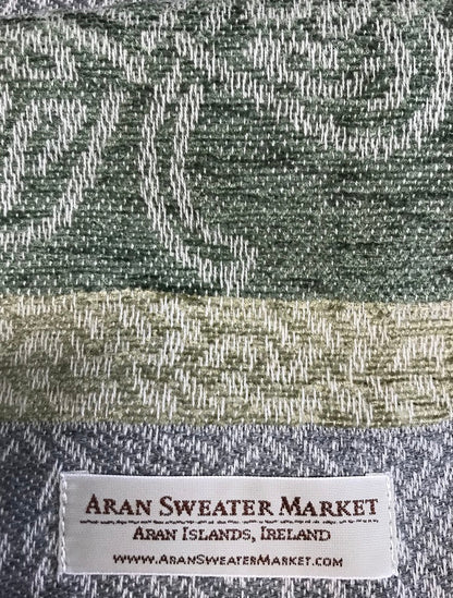 Celtic Border Pattern Scarf Label - Aran Sweater Market