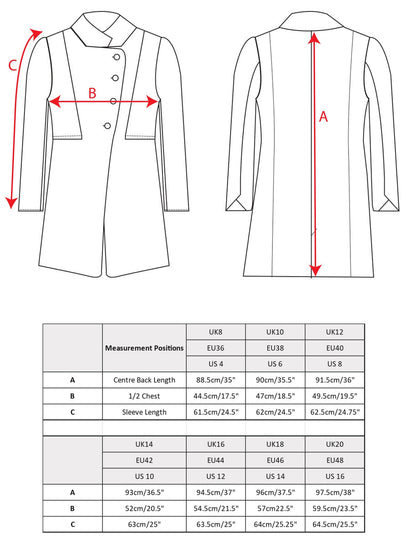 Isabella Tweed Coat - Winning Green Herringbone 