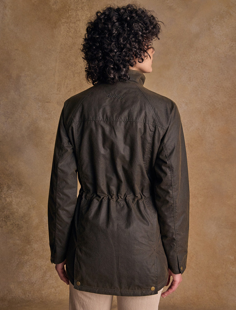 Sally Ladies Waterproof Jacket - Olive 