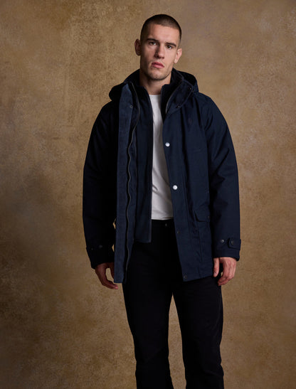 Michael Waterproof Jacket - Navy 