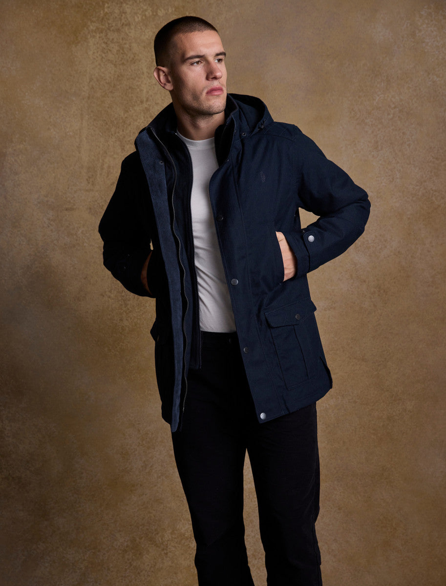 Michael Waterproof Jacket - Navy 