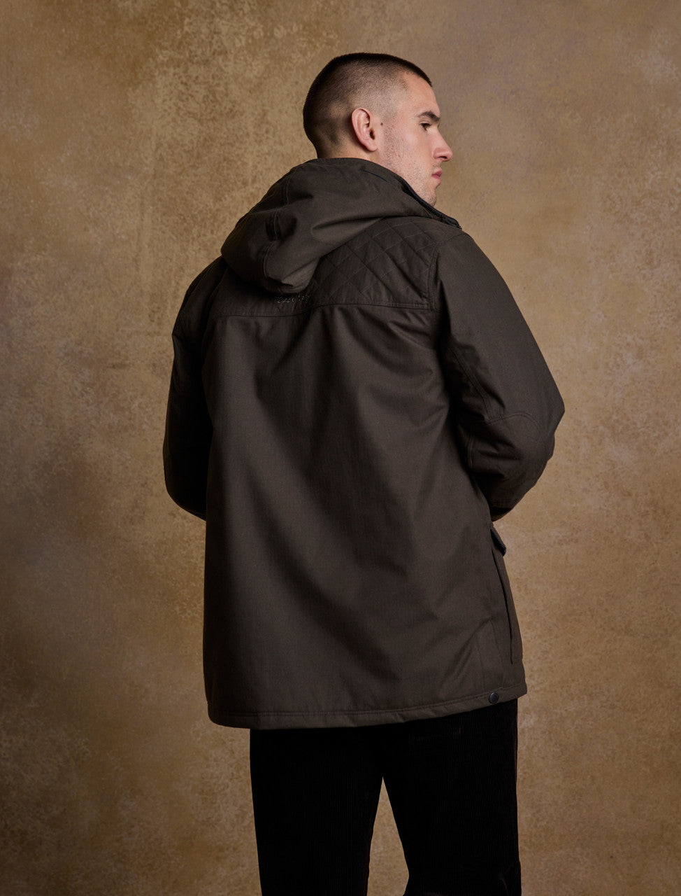 Michael Waterproof Coat - Navy | Weavers of Ireland