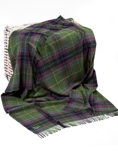 Lambswool Plaid Throw