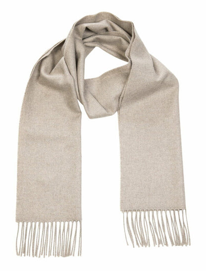 Merino Scarf - Oatmeal &amp; Natural White