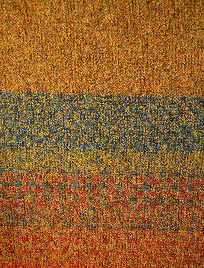 Fine Lambswool Celtic Stole - Gold