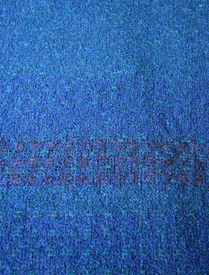 Fine Lambswool Celtic Stole - Sea Violet