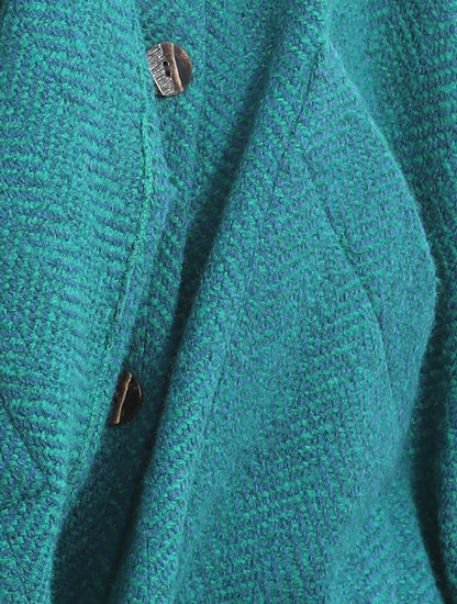 Tina Hooded Swing Cape - Killybegs Jade 