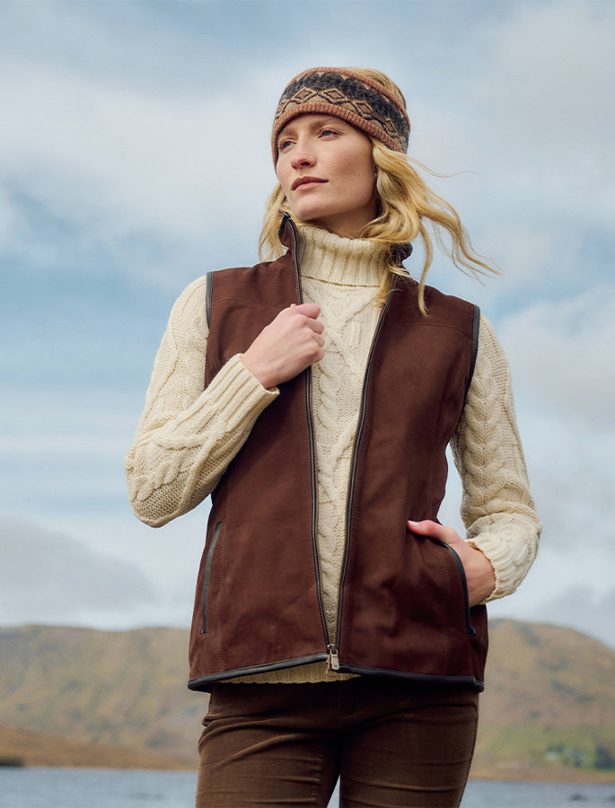 Kingston Leather Gilet
