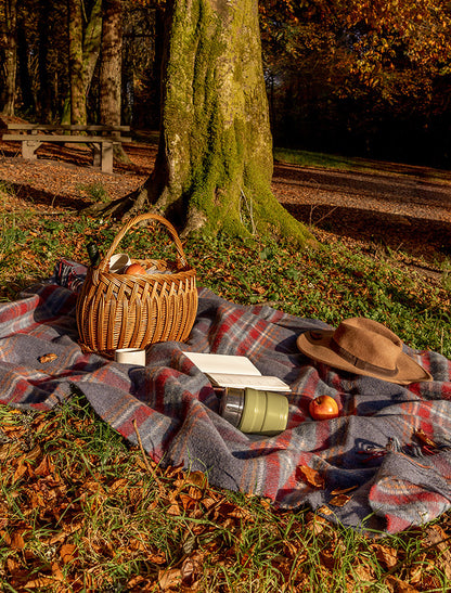 Irish Wool Picnic Throw - 