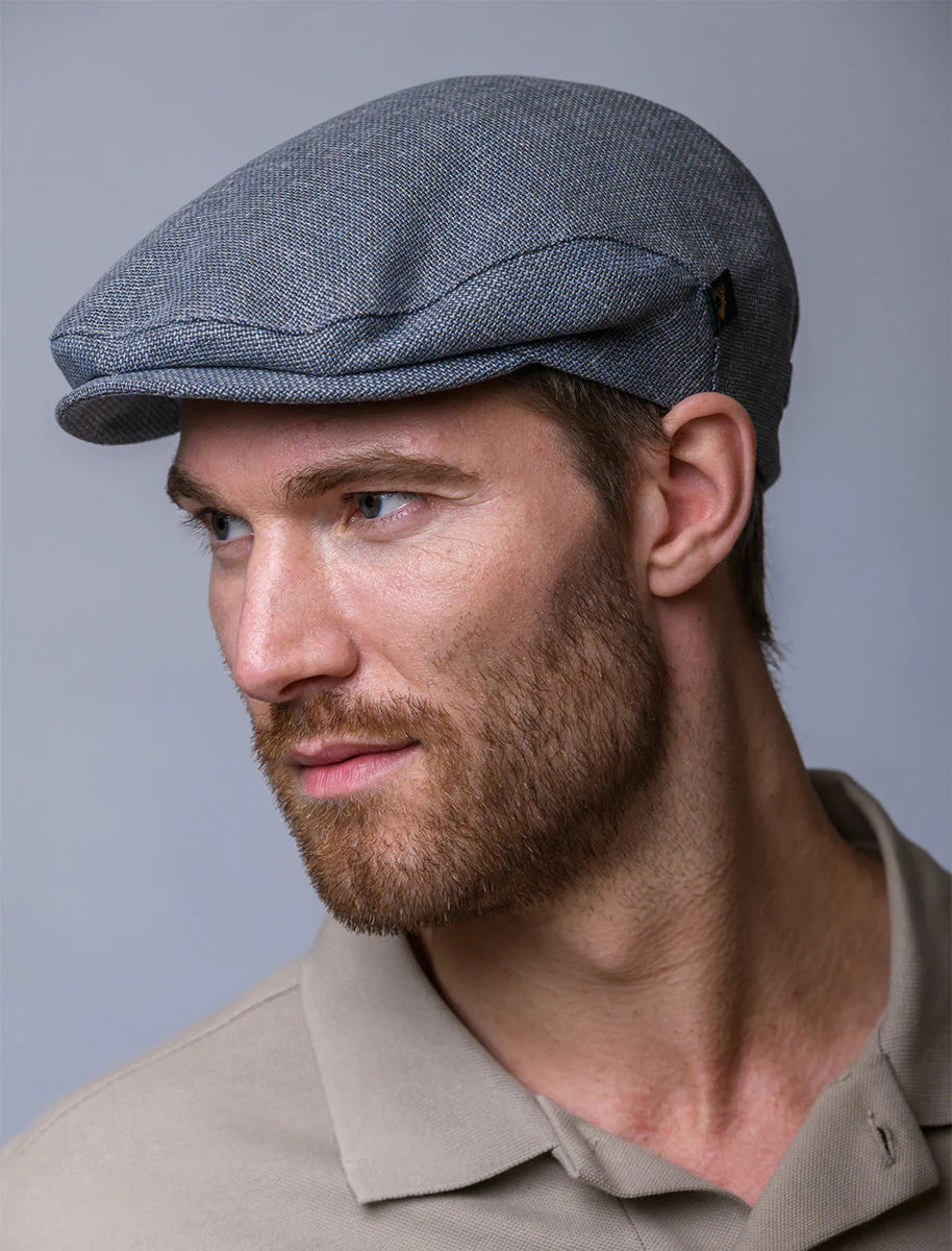 Irish Linen Flat Cap