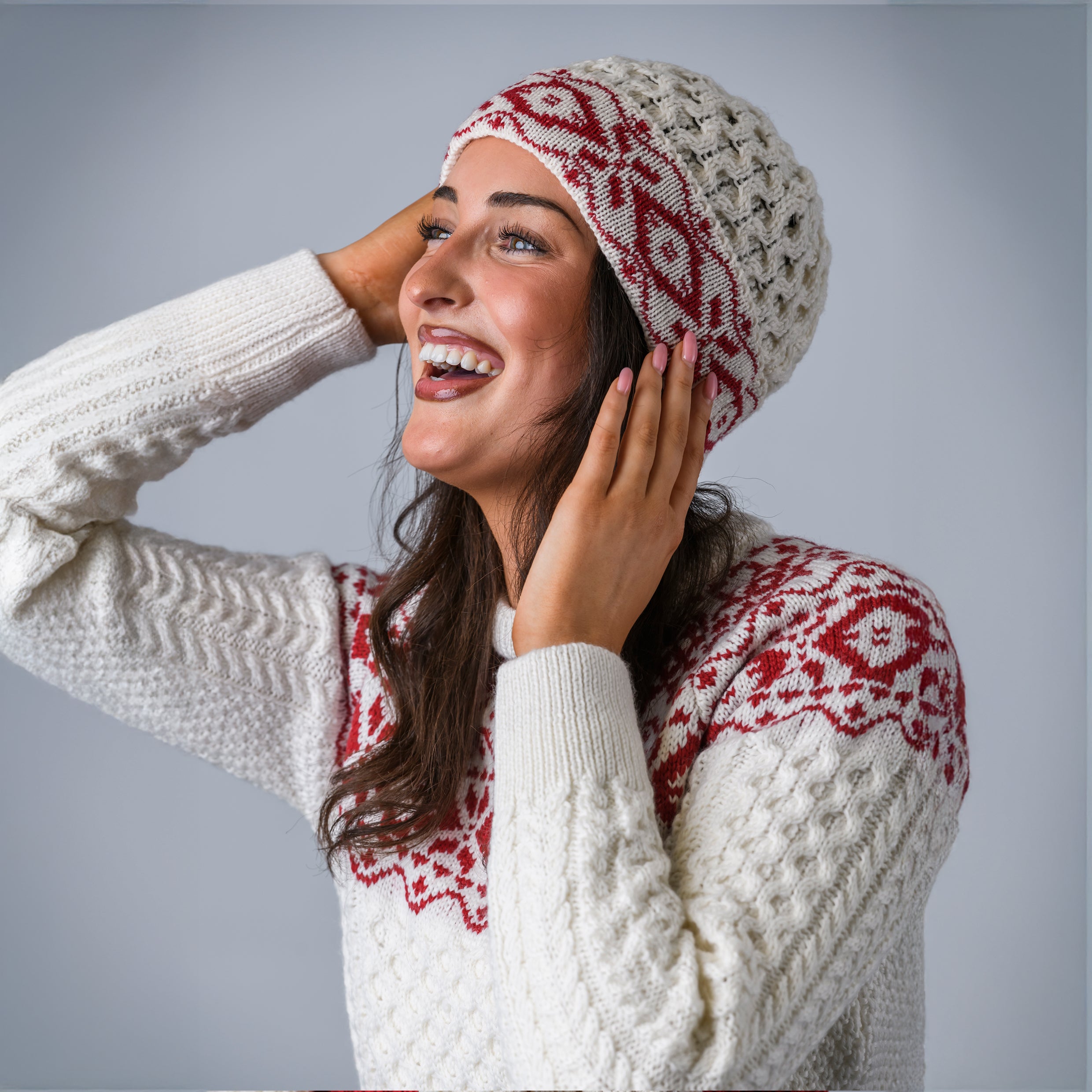 Aran Christmas Hat