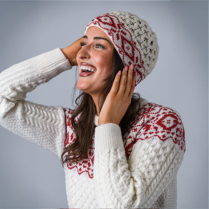 Aran Christmas Hat