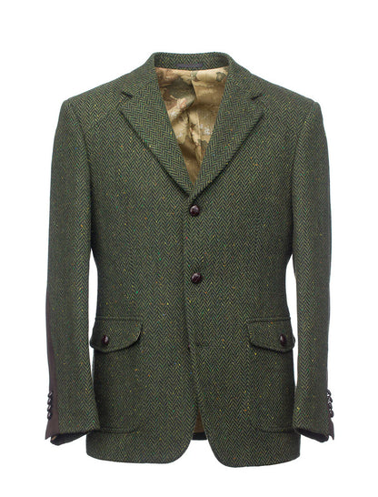 McDonagh Green Herringbone Heritage Tweed Jacket