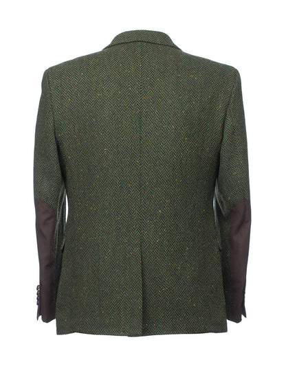 McDonagh Green Herringbone Heritage Tweed Jacket