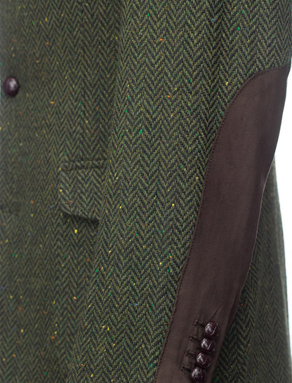 McDonagh Green Herringbone Heritage Tweed Jacket