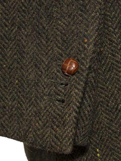 Casement Green Classic Fit Tweed Jacket 