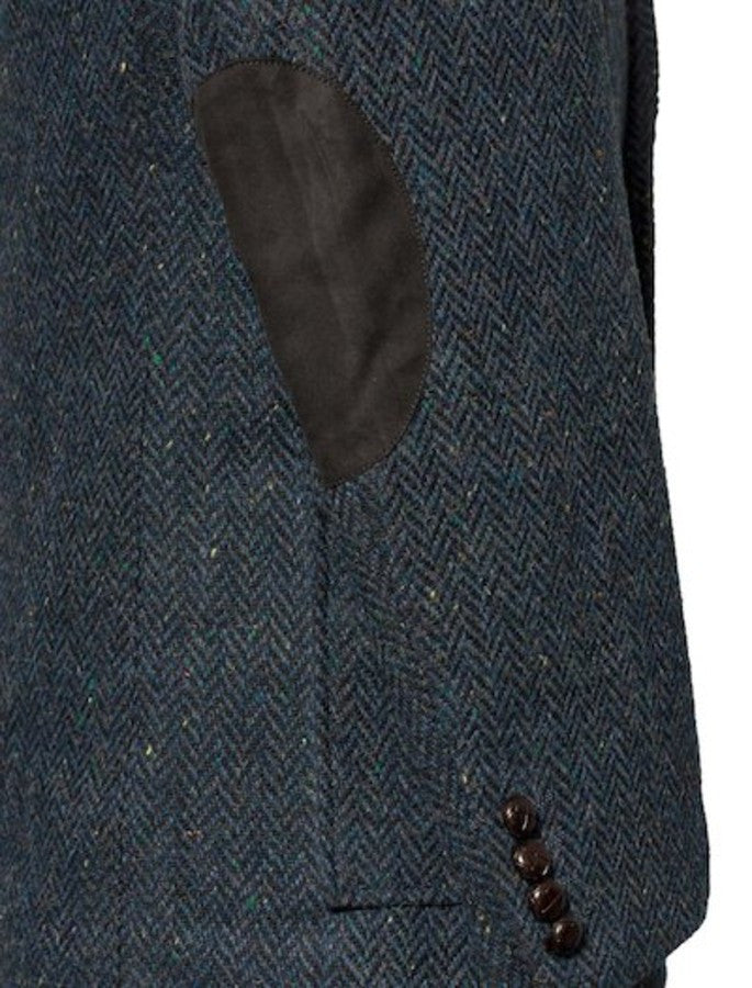 Kavanagh Blue Tweed Classic Fit Jacket 