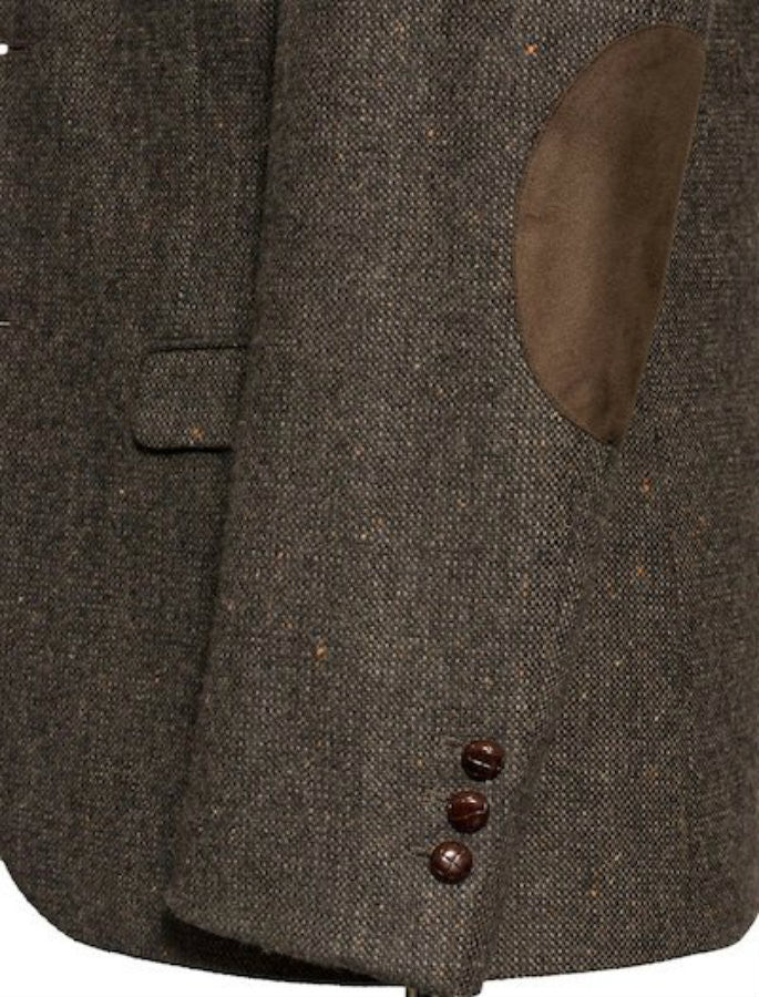 Oscar Wilde Tweed Brown Jacket 