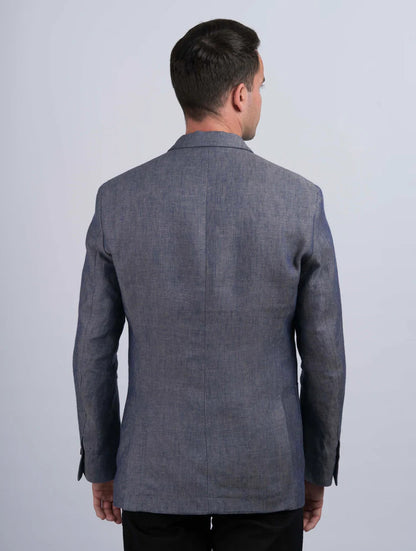 Irish Denim Linen Jacket