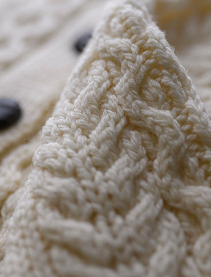 Ladies Cable Cardigan