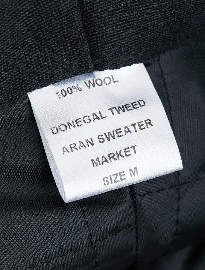 Donegal Tweed 8 Piece Panel Cap - Patchwork Label