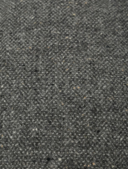 Donegal Tweed Flat Cap - Navy Fleck 