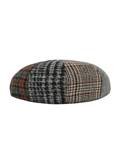 Donegal Tweed 8 Piece Panel Cap - Patchwork 