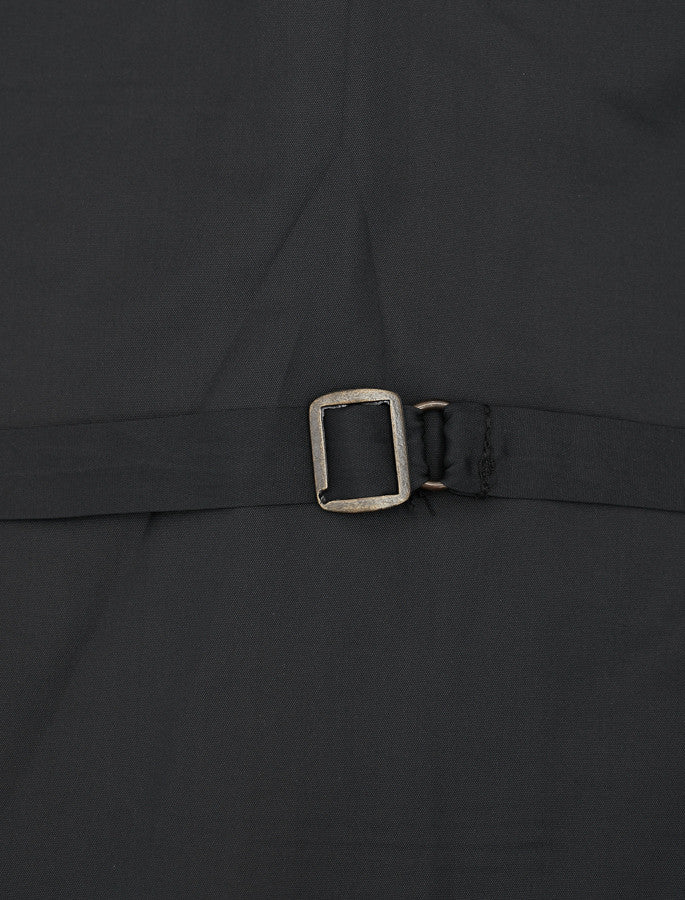 Aran Island Melton Waistcoat - Black 