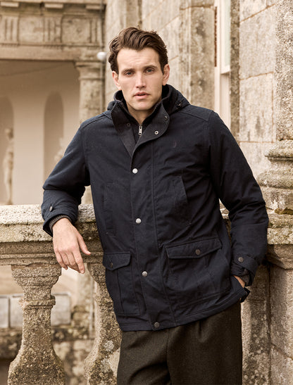 Michael Waterproof Jacket - Navy 