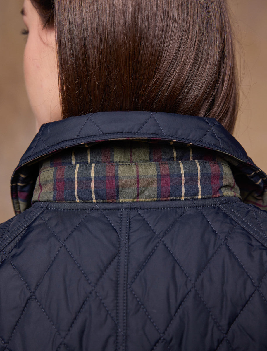 Molly Quilted Jacket - Navy