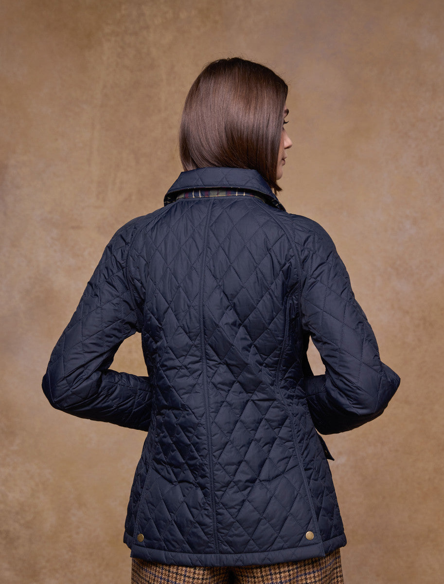 Molly Quilted Jacket - Navy