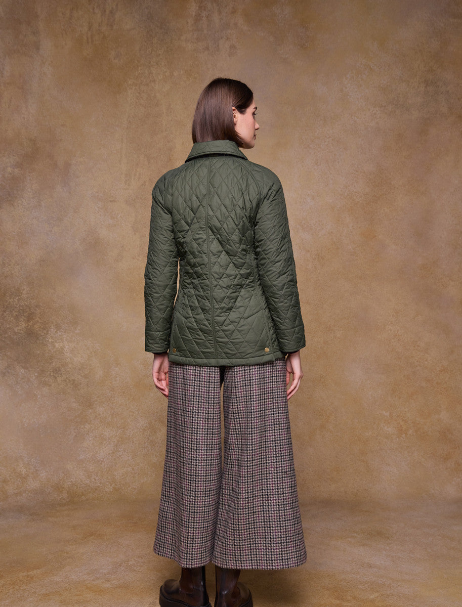 Molly Quilted Jacket - Olive