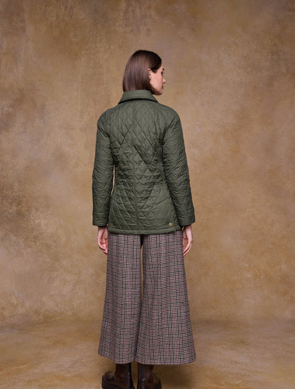 Molly Quilted Jacket - Olive
