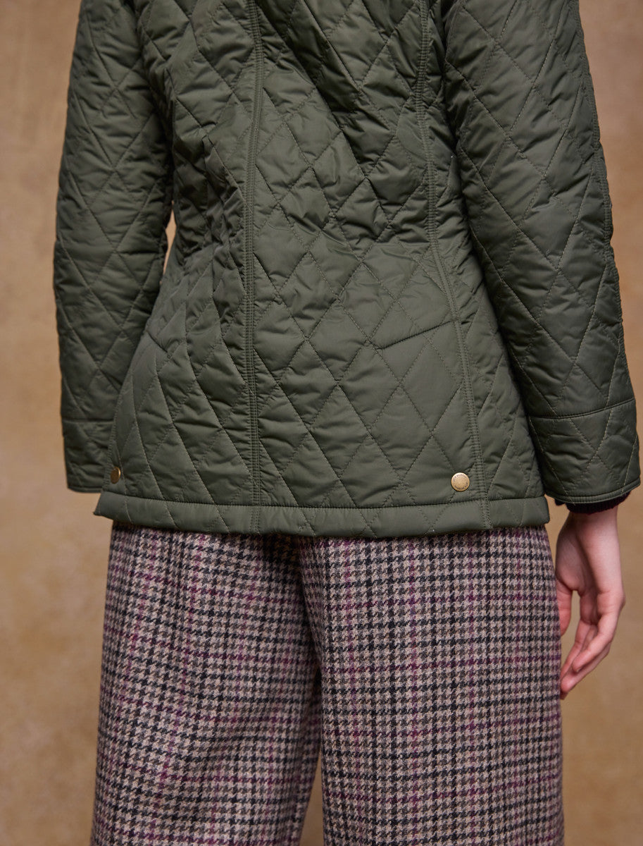 Molly Quilted Jacket - Olive
