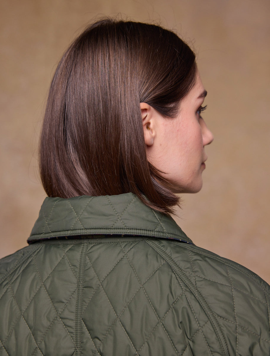 Molly Quilted Jacket - Olive