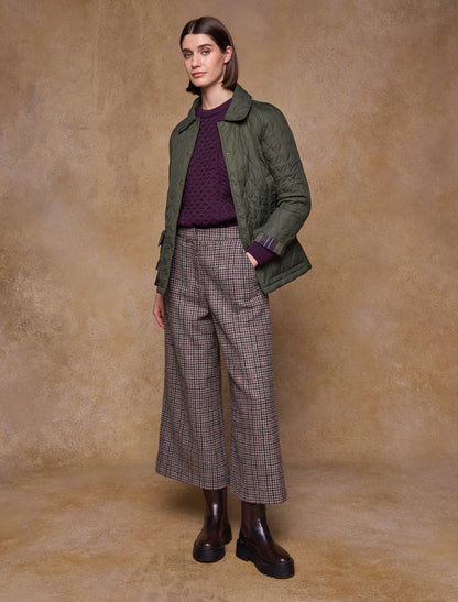 Molly Quilted Jacket - Olive