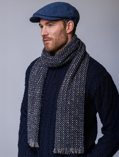 Atlantic Scarf - Charcoal &amp; Gold