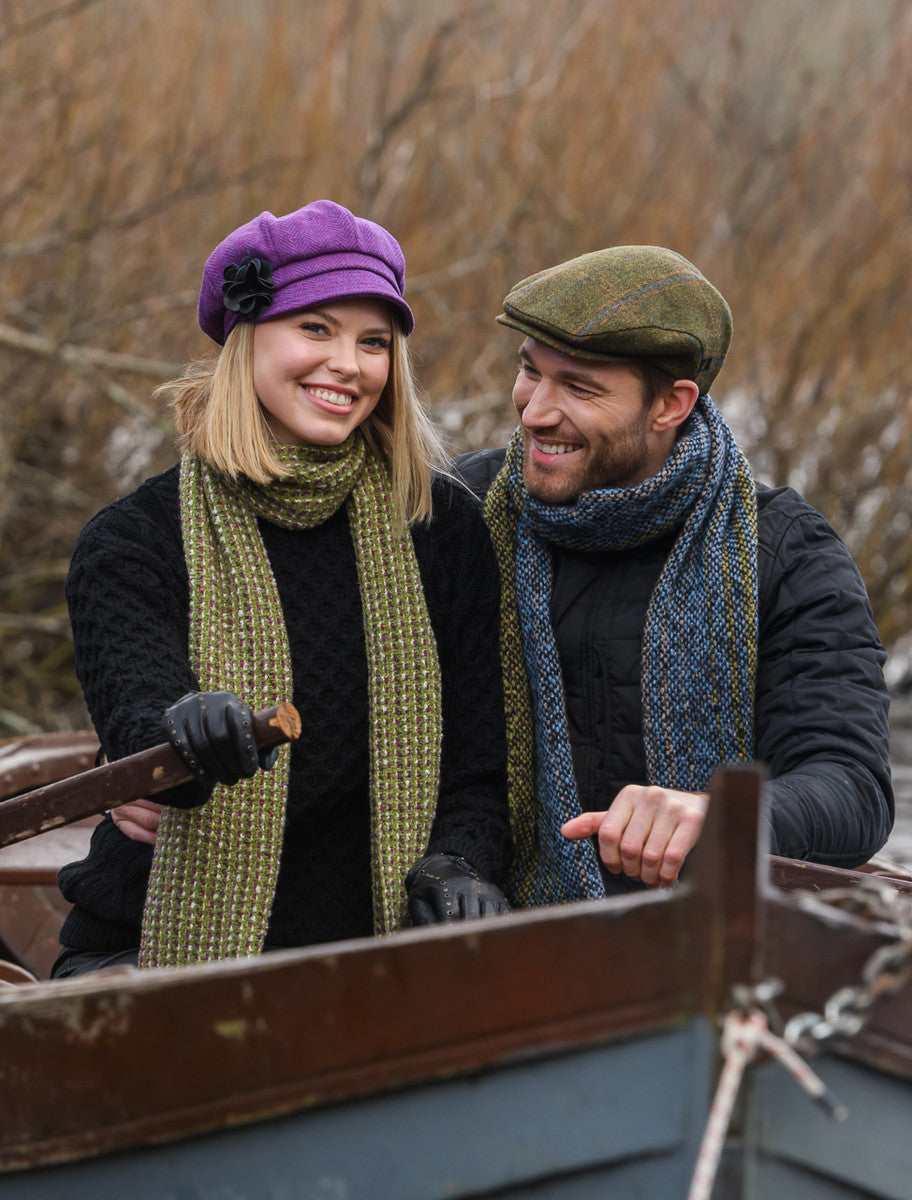 Atlantic Scarf - Kiwi &amp; Pink