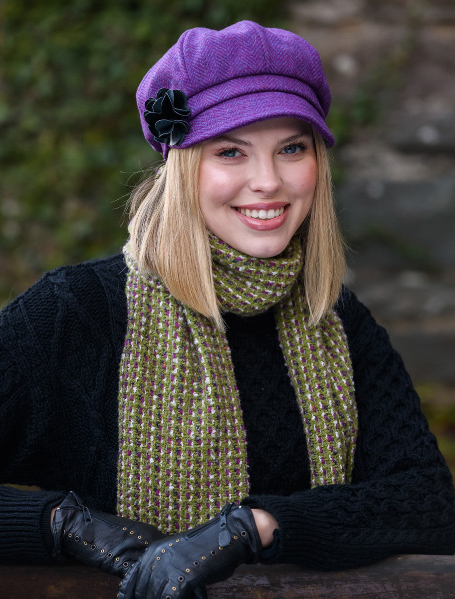 Atlantic Scarf - Kiwi &amp; Pink