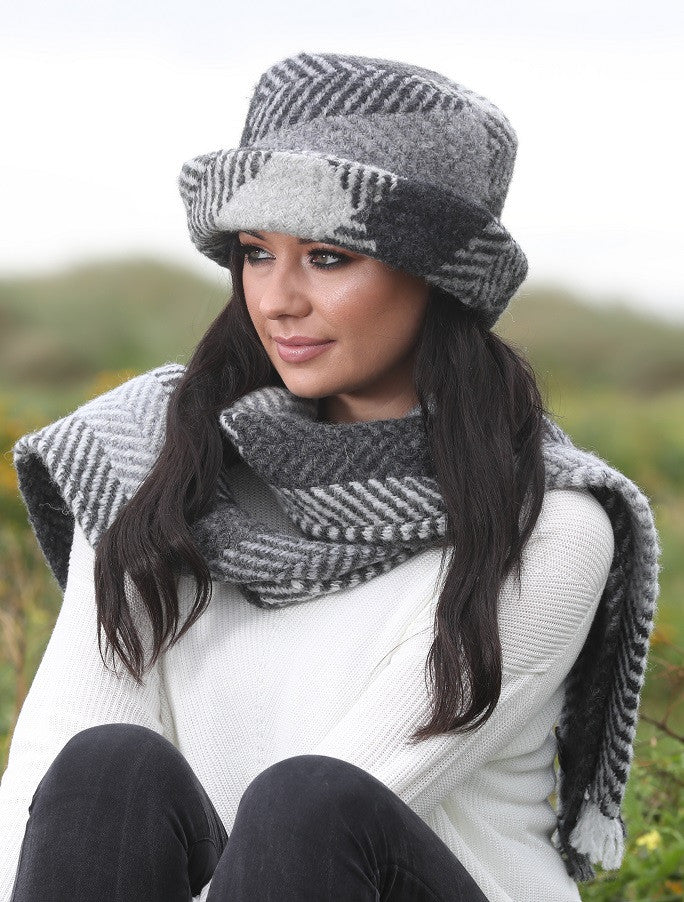 Wool Country Hat - Donegal Grey 