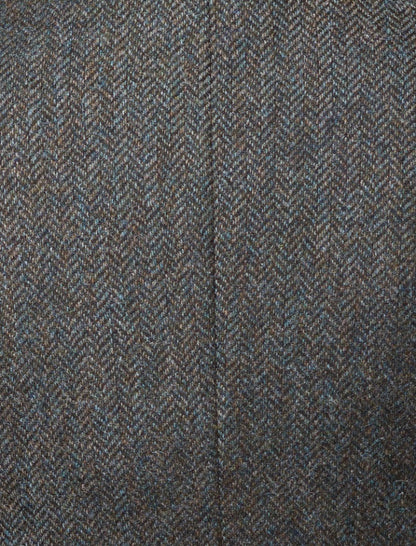 Niamh Tweed Blazer – Olive Teal Herringbone 